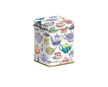 Deborah Pope Tea Design Small Square Tea Tin